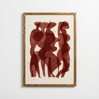 Bağ — Abstract Figure Poster