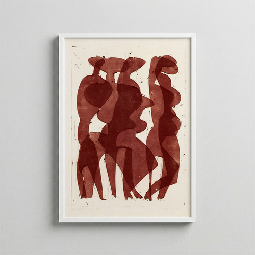 Bağ — Abstract Figure Poster