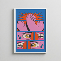Bilek Güreşi – Pop Art Çizgi Roman