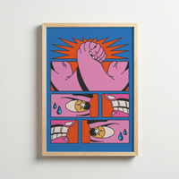 Bilek Güreşi – Pop Art Çizgi Roman
