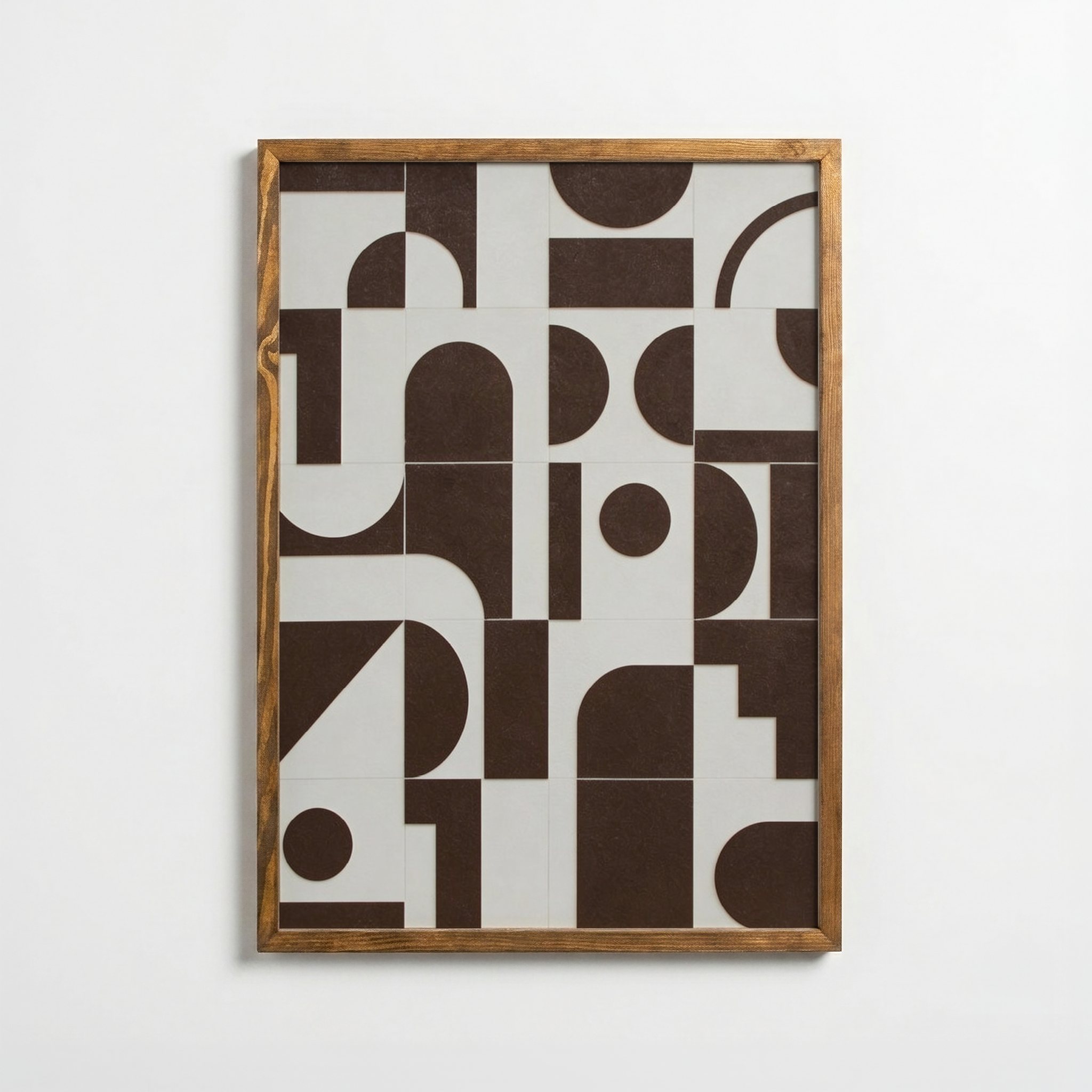 Bloklar — Abstract Geometric Poster