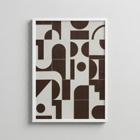 Bloklar — Abstract Geometric Poster