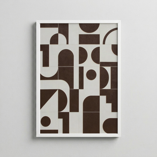 Bloklar — Abstract Geometric Poster