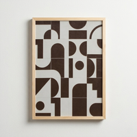 Bloklar — Abstract Geometric Poster
