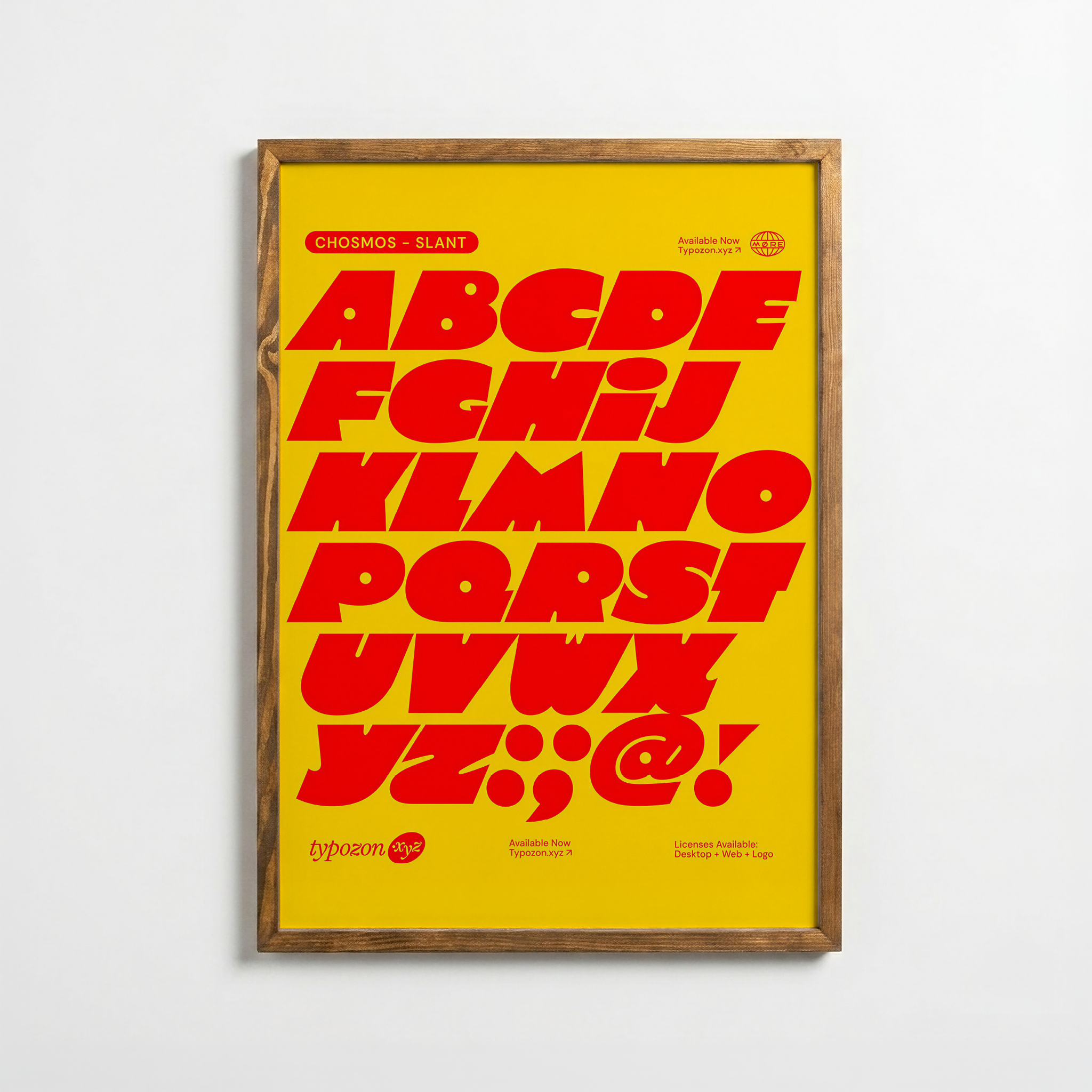 Bold Noise – Experimental Type Poster
