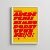 Bold Noise – Experimental Type Poster