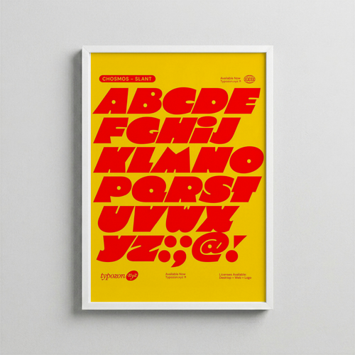 Bold Noise – Experimental Type Poster