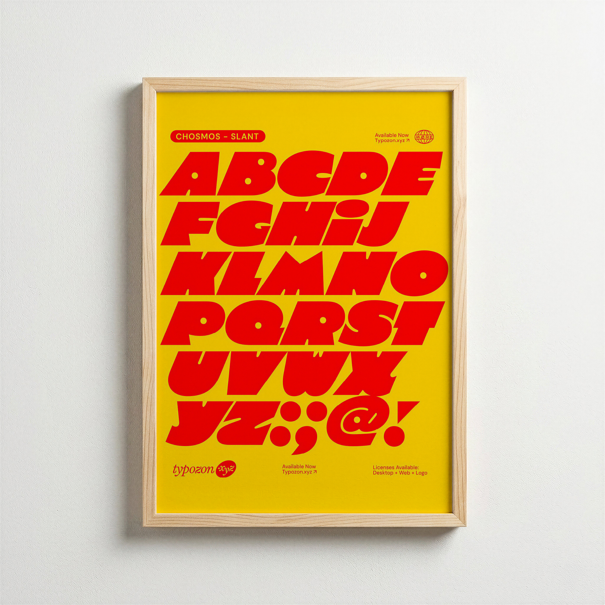 Bold Noise – Experimental Type Poster