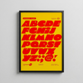 Bold Noise – Experimental Type Poster