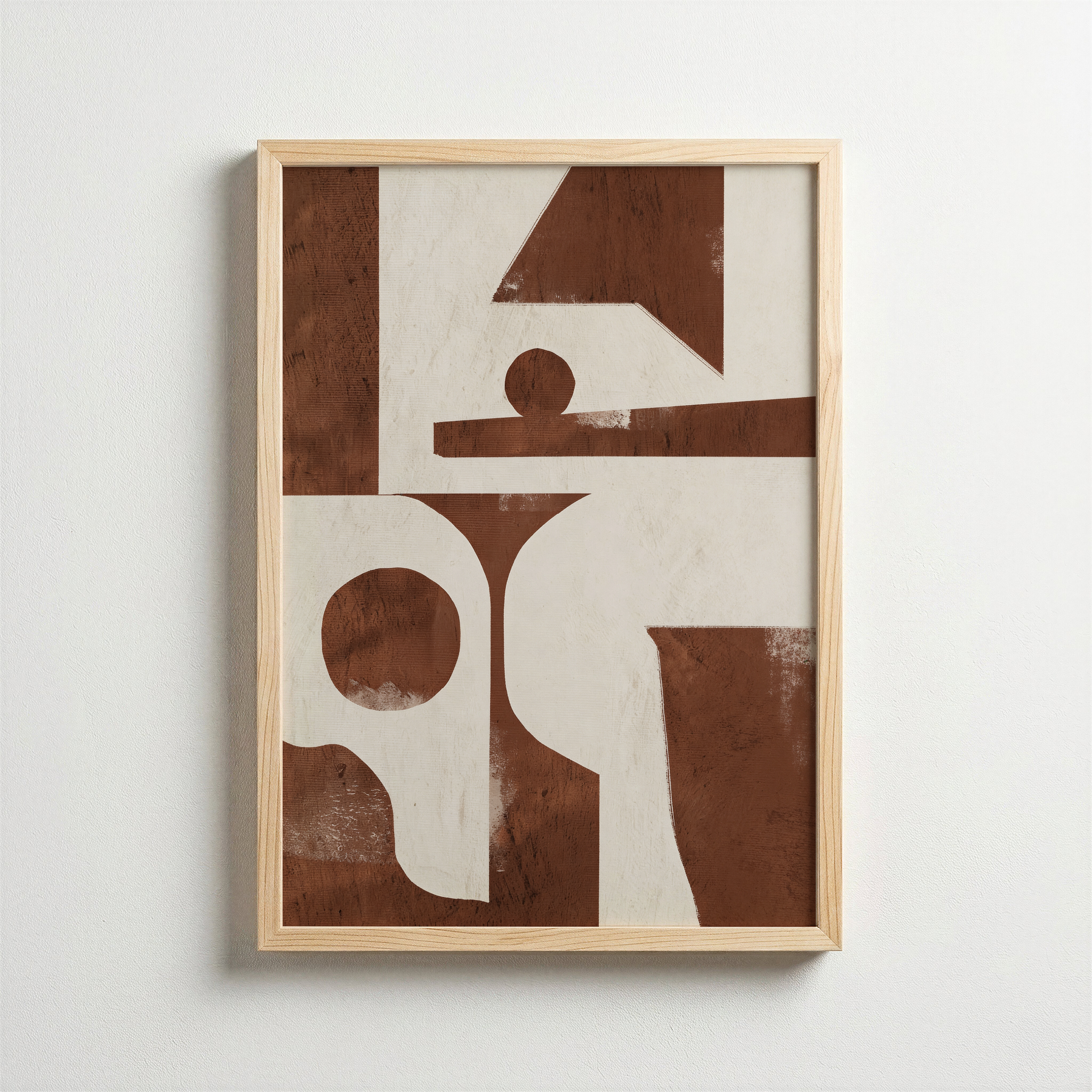 Denge 1 — Abstract Form Set Poster