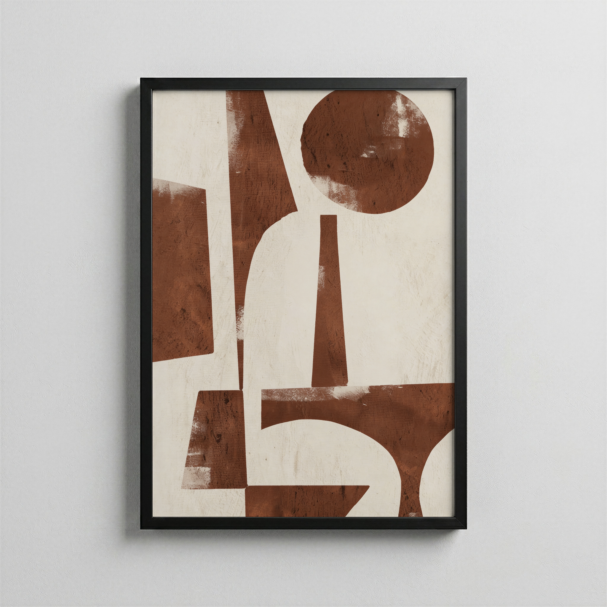 Denge 2 — Abstract Form Set Poster