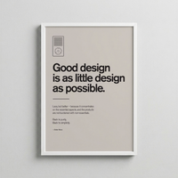 Dieter Rams – Good Design Is as Little Design as Possible