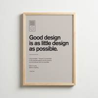 Dieter Rams – Good Design Is as Little Design as Possible