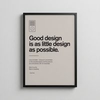 Dieter Rams – Good Design Is as Little Design as Possible