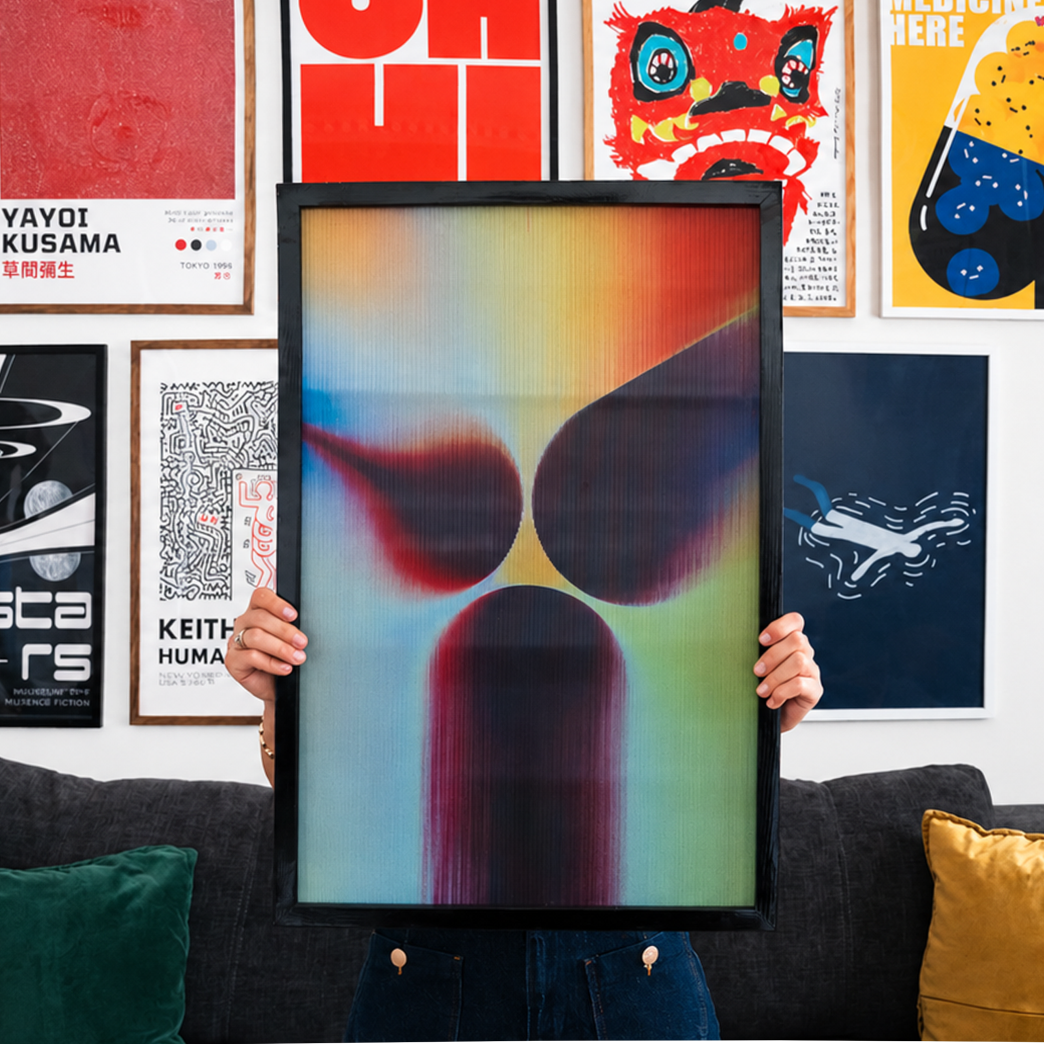 Distortion — 3D Lenticular Poster
