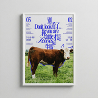 Don’t Look, You Are Cattle and Horses