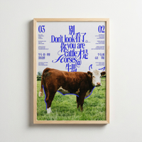 Don’t Look, You Are Cattle and Horses