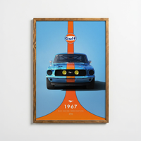Gulf Racing Ford Mustang 1967