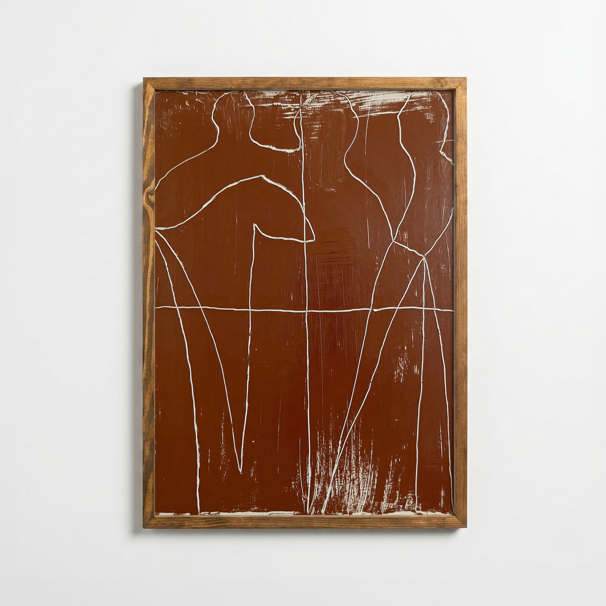 Hat — Abstract Figure Poster