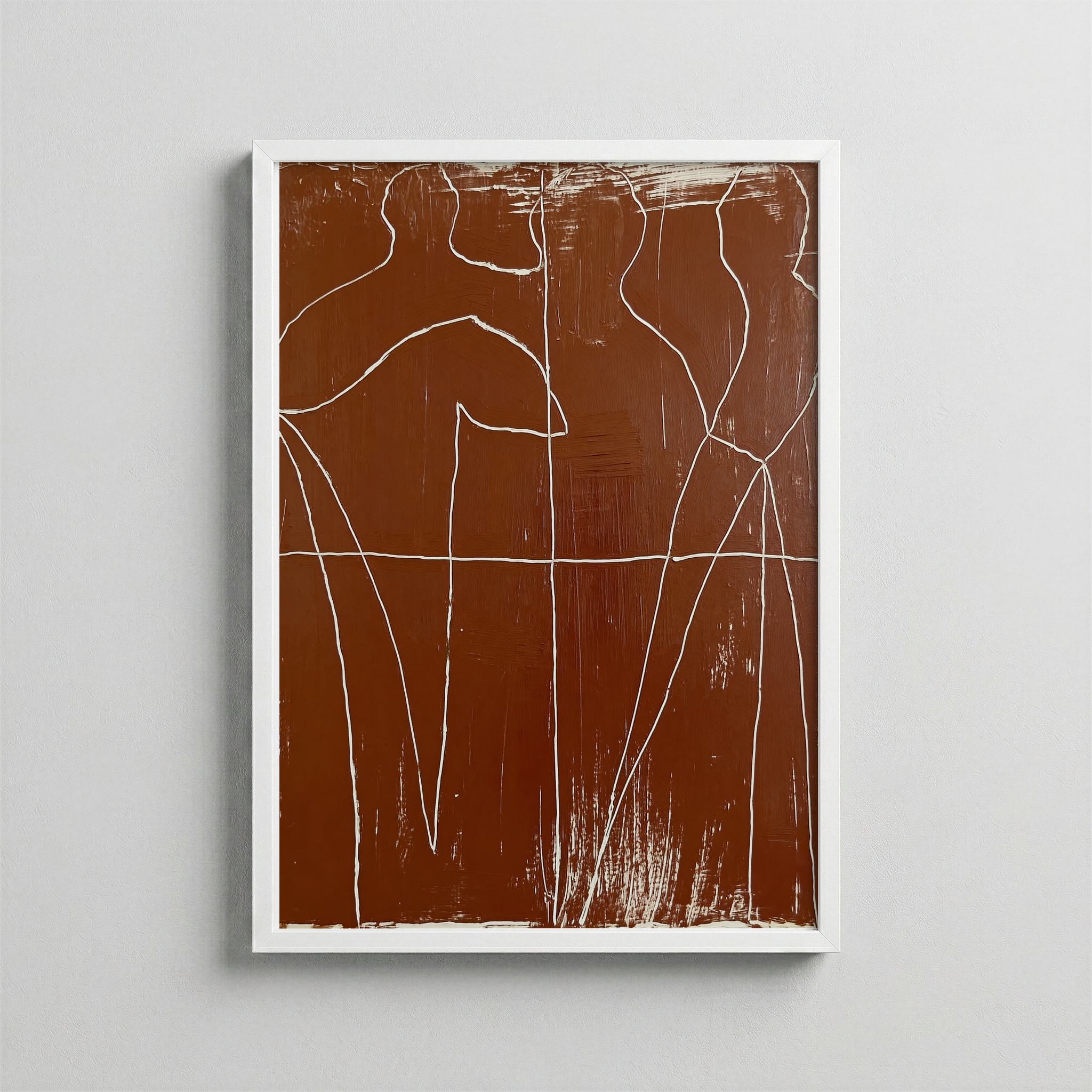 Hat — Abstract Figure Poster