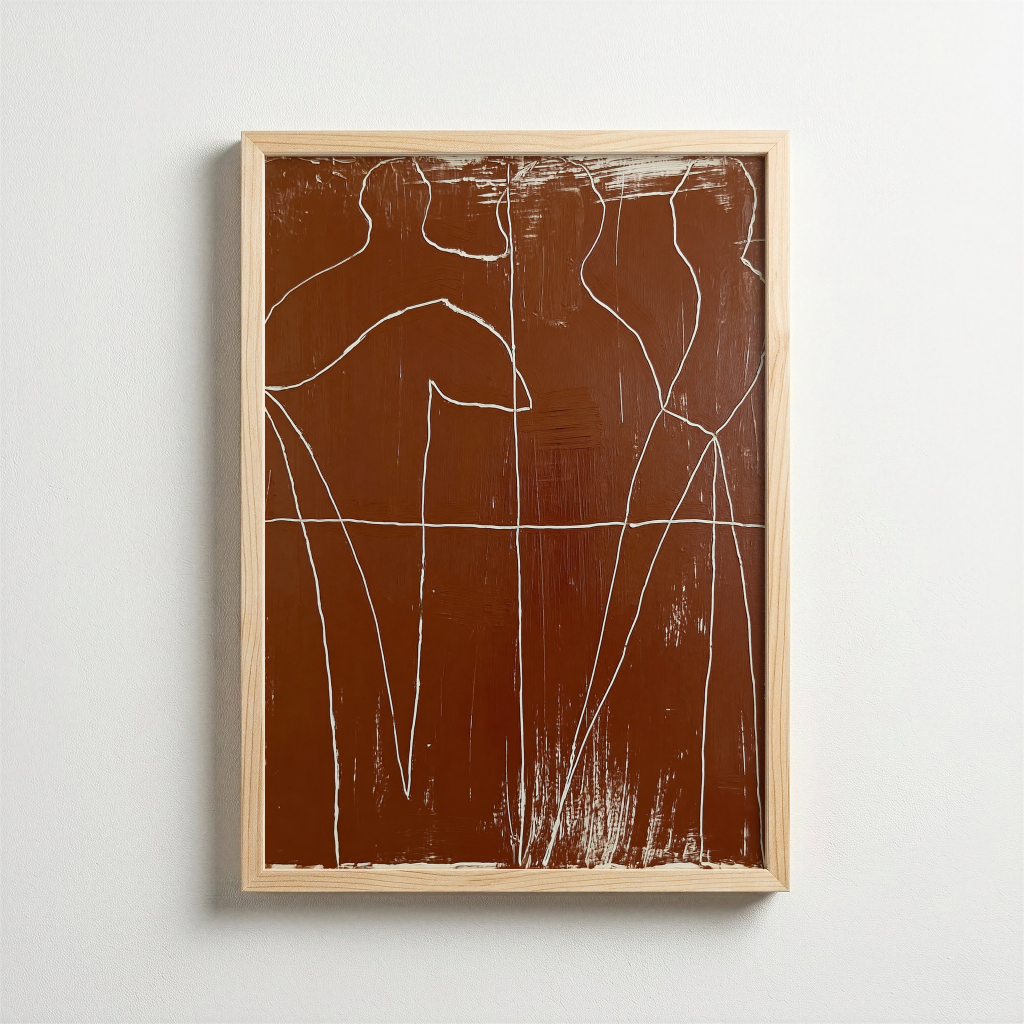 Hat — Abstract Figure Poster