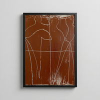 Hat — Abstract Figure Poster