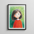 İçimdeki Çocuk — Illustration Poster