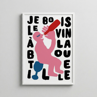 Je Bois Le Vin À Bouteille