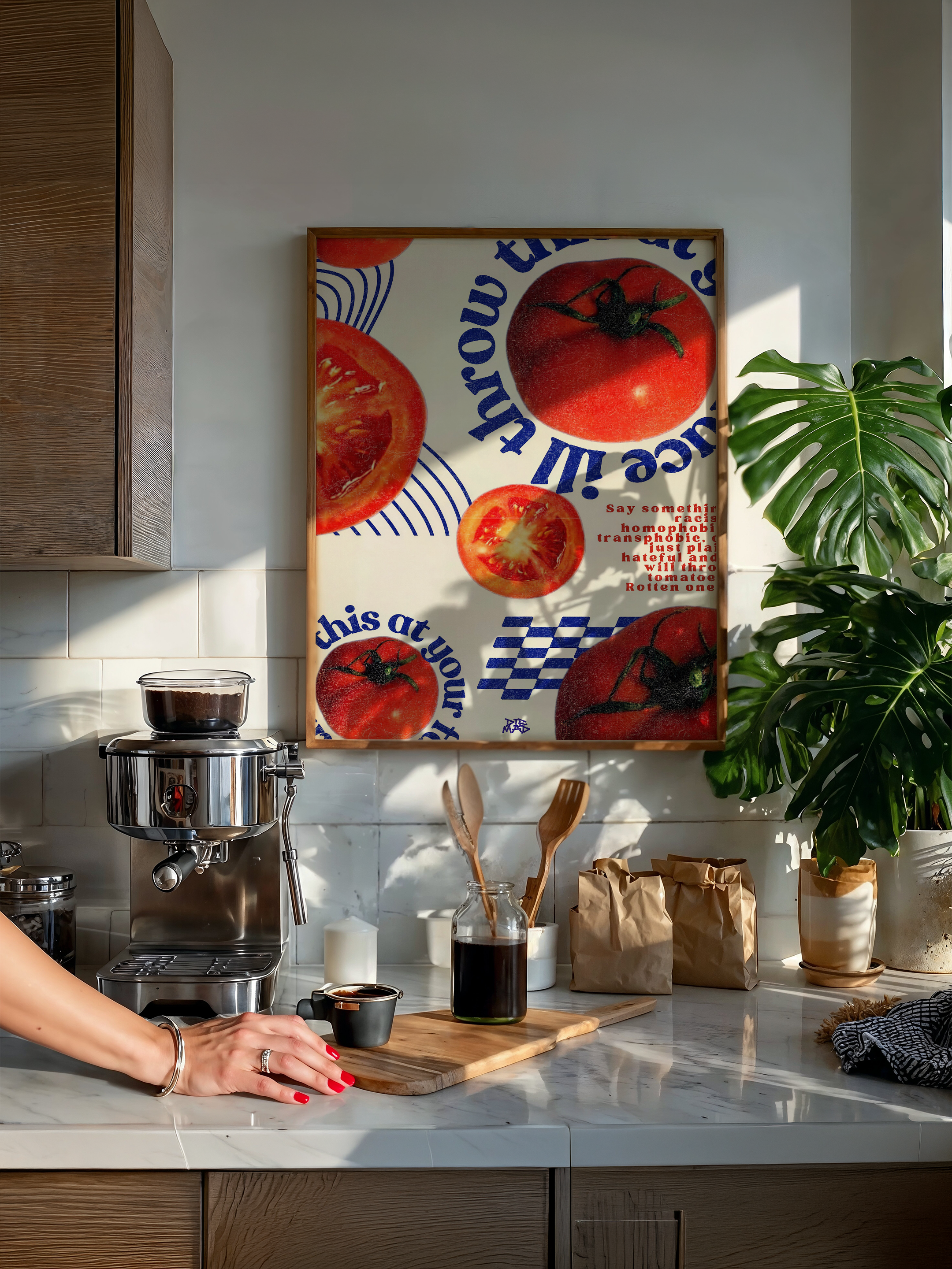 Rotten on You – Anti-Hate Tomato Poster