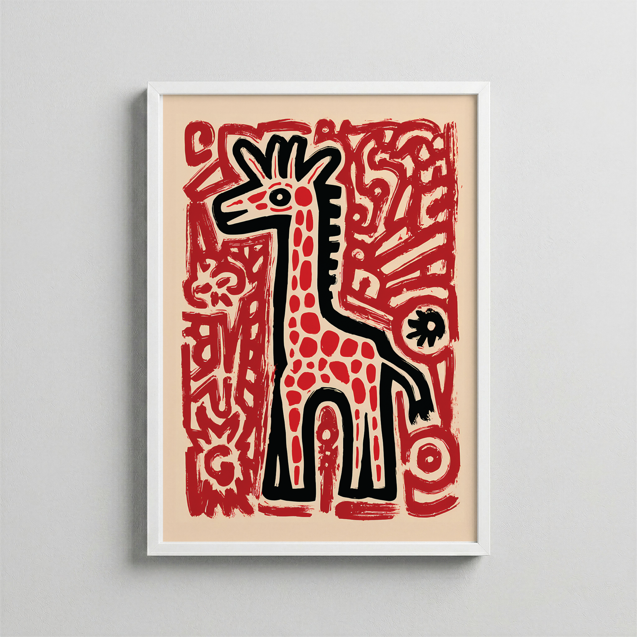 Kabile — Animal Illustration Poster