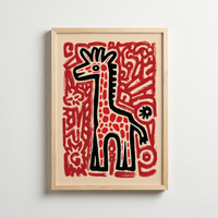 Kabile — Animal Illustration Poster