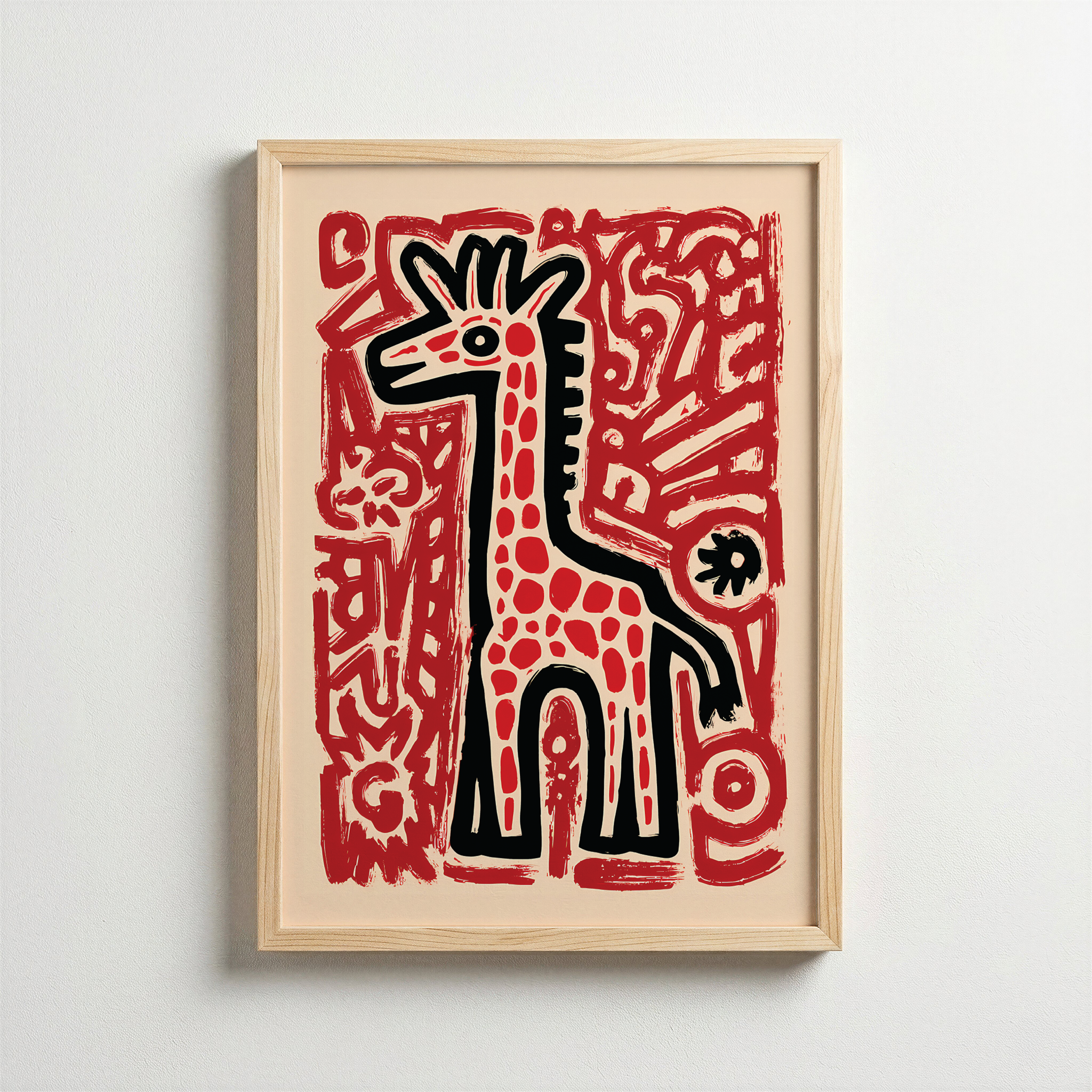 Kabile — Animal Illustration Poster