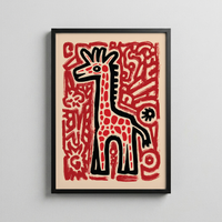 Kabile — Animal Illustration Poster