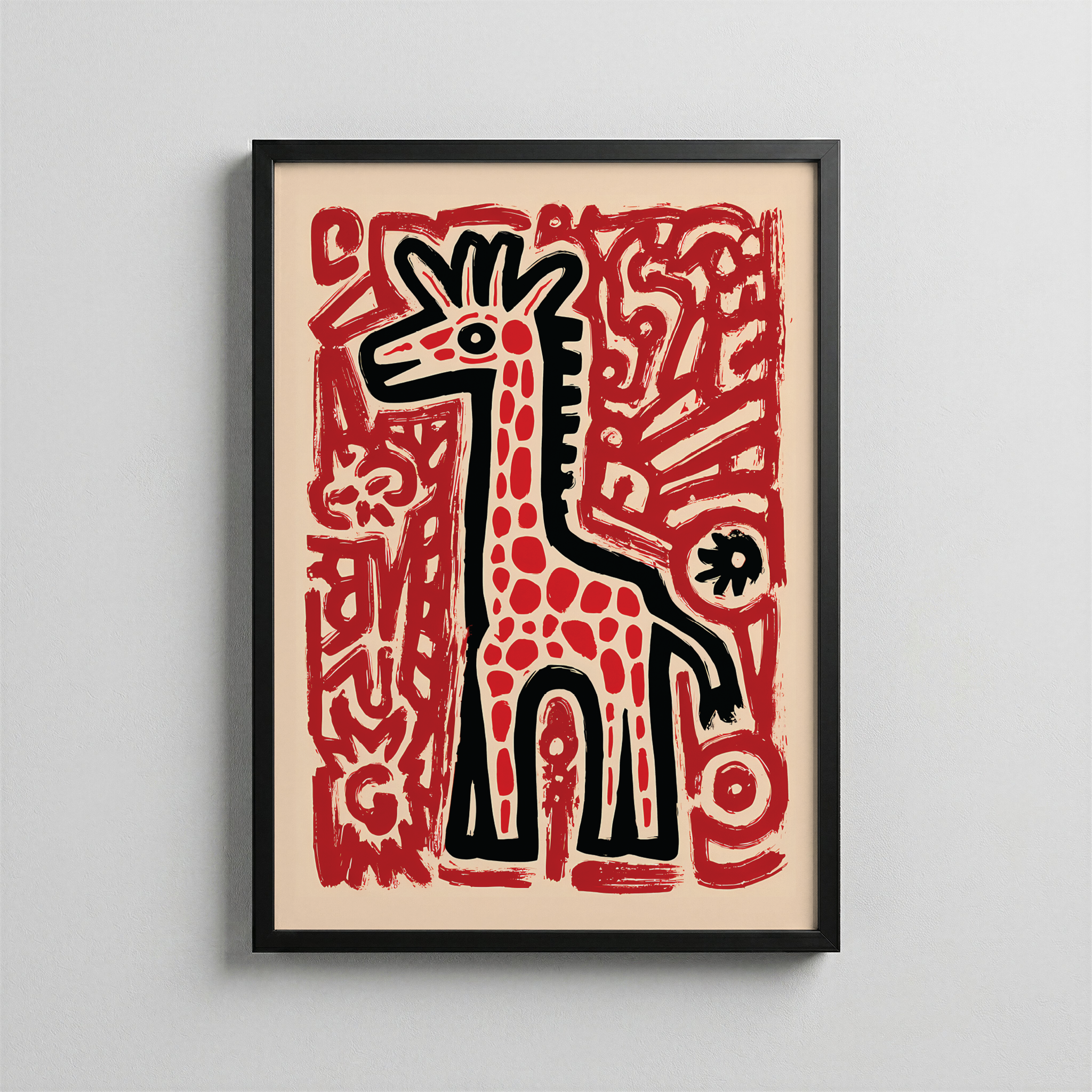 Kabile — Animal Illustration Poster