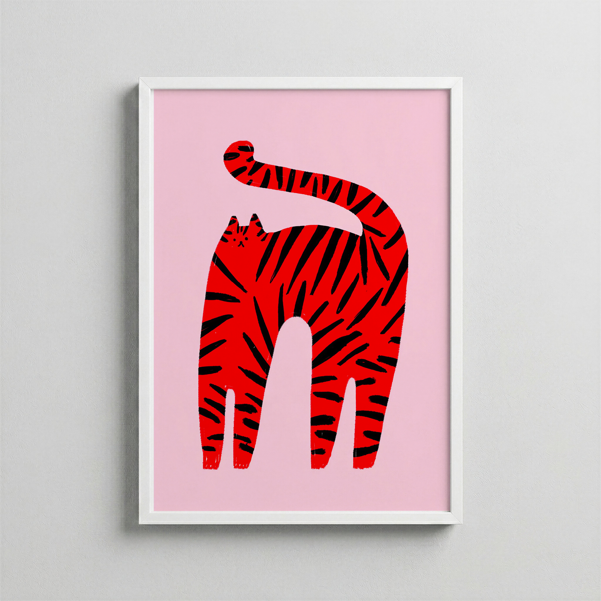 Kalın Çizgili Kedi