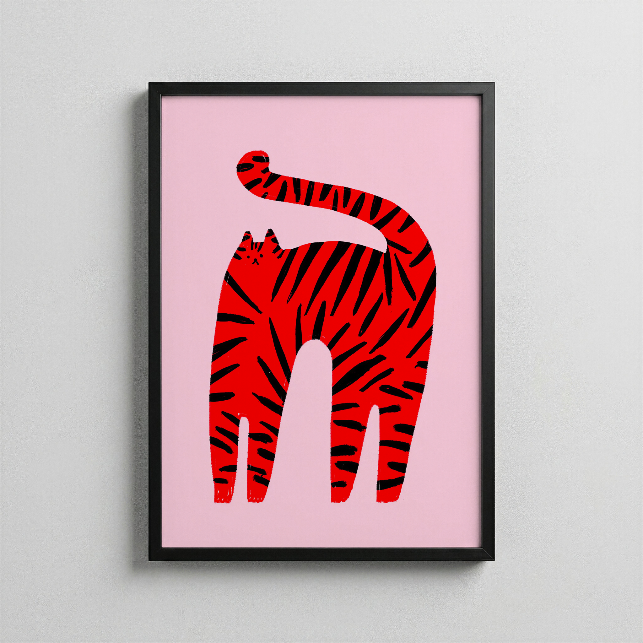 Kalın Çizgili Kedi