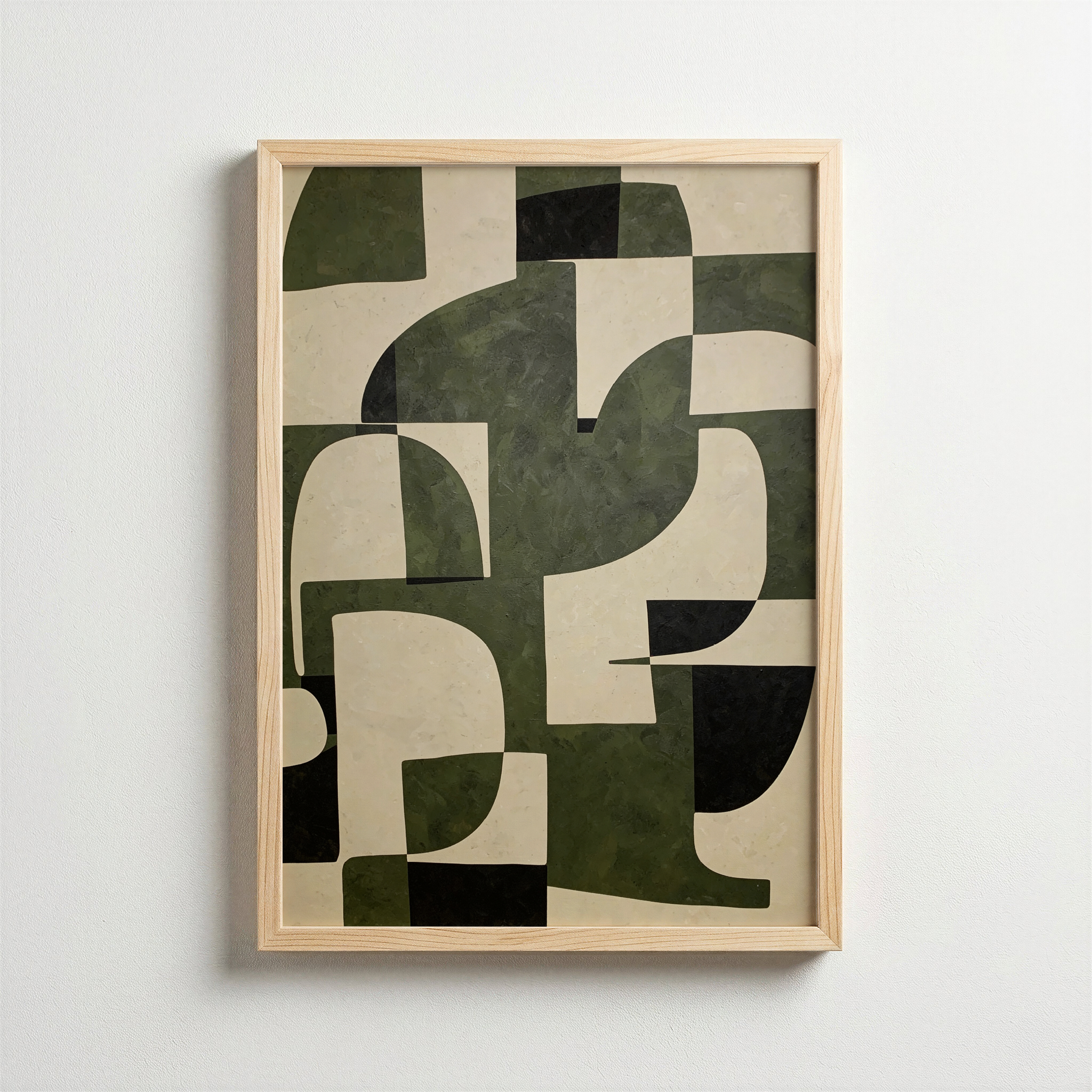Katman — Abstract Geometric Poster