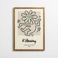Keith Haring -  Dancing Flower