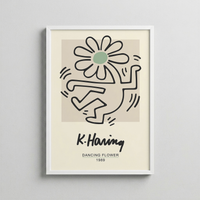 Keith Haring -  Dancing Flower