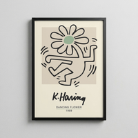 Keith Haring -  Dancing Flower