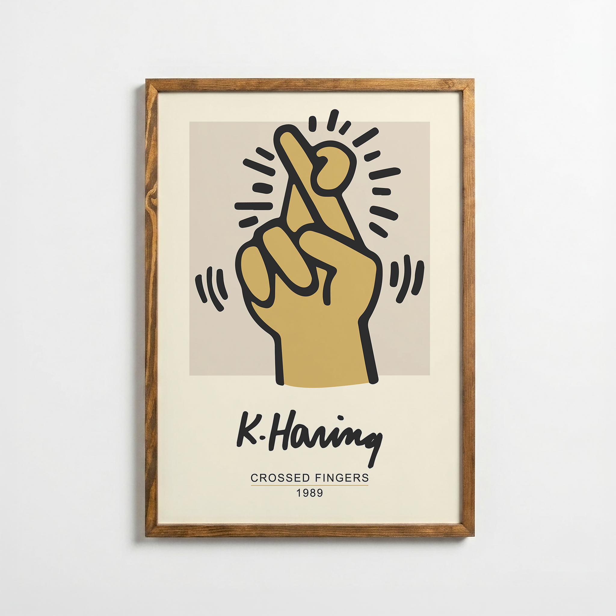 Keith Haring - Fingers