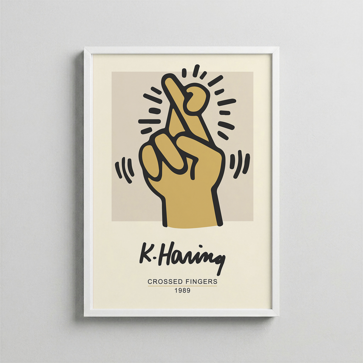Keith Haring - Fingers