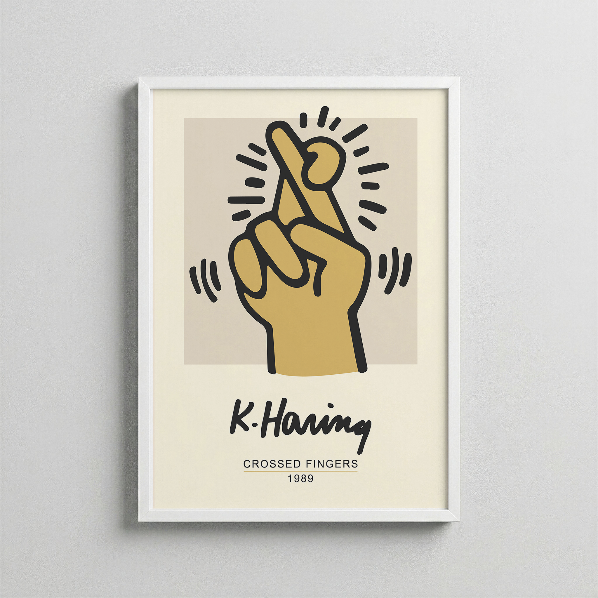 Keith Haring - Fingers