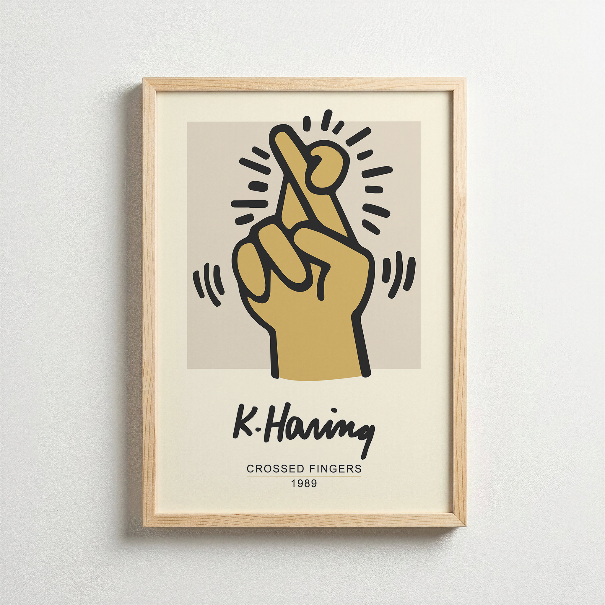 Keith Haring - Fingers