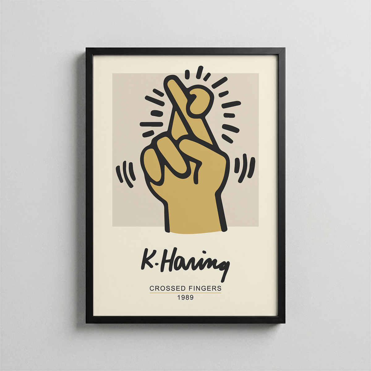 Keith Haring - Fingers