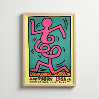Keith Haring - Montreux Jazz Festival 1983