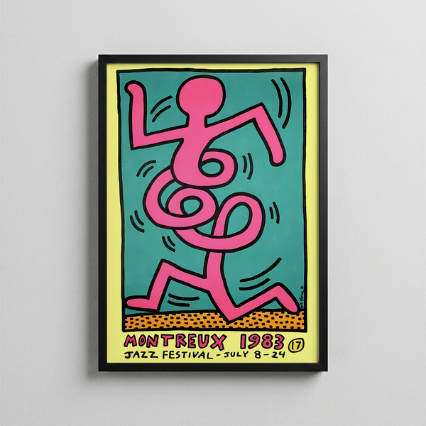 Keith Haring - Montreux Jazz Festival 1983