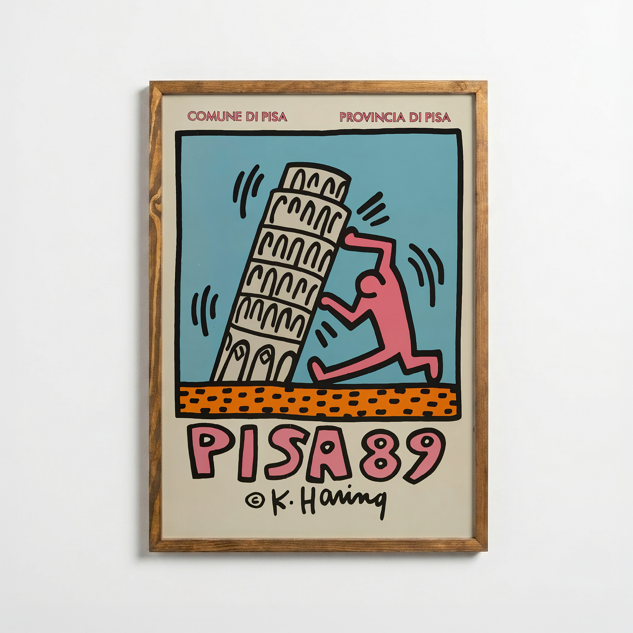 Keith Haring - PISA 89