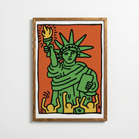 Keith Haring - Statue of Liberty