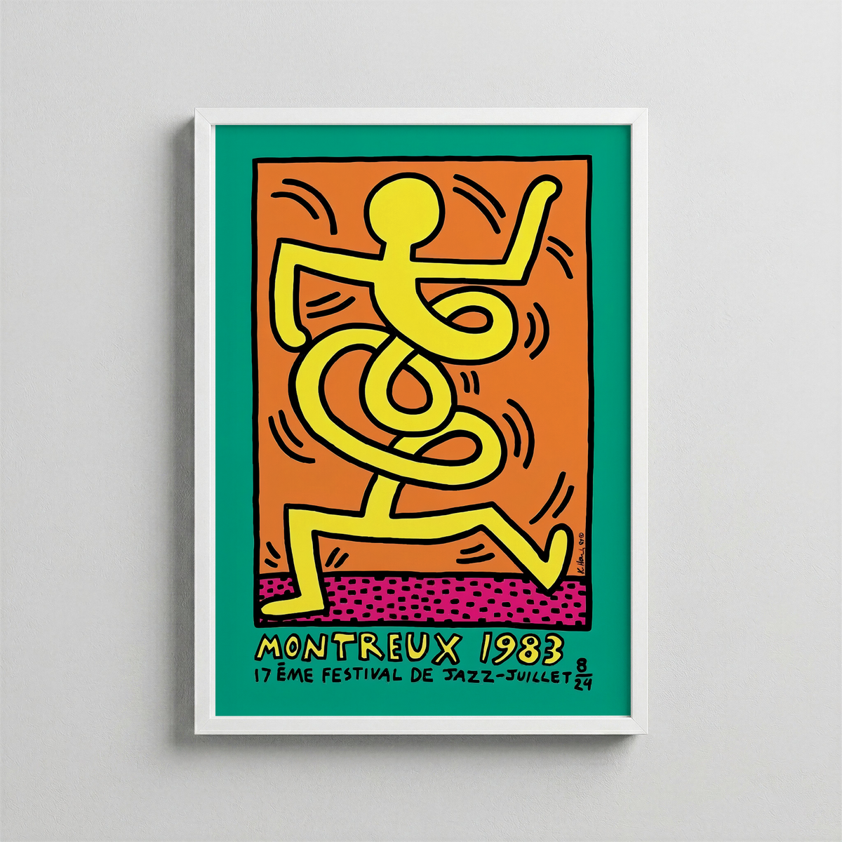 Keith Haring – Montreux Jazz Festival 1983